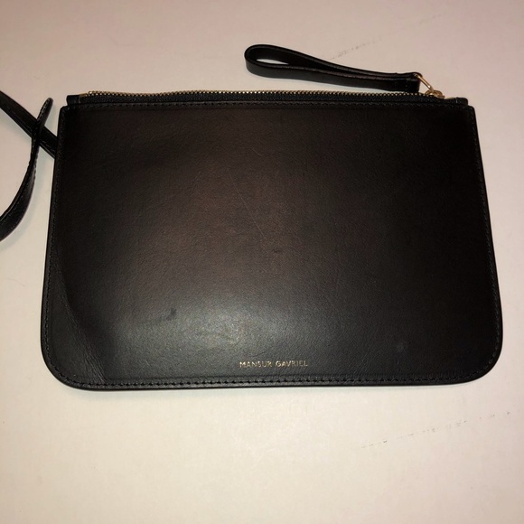 Mansur Gavriel wristlet in black - Picture 2 of 5